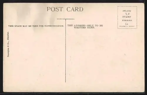 AK Gibraltar, Church Parade - Hargrave's Barracks