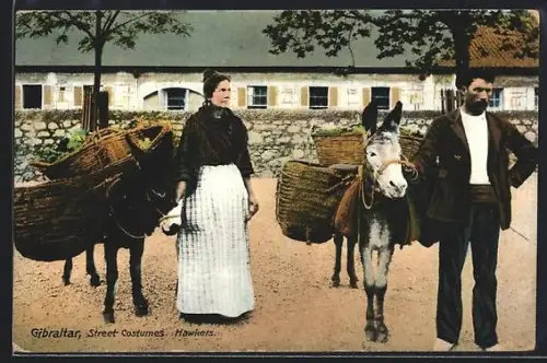 AK Gibraltar, Street Costumes, Hawkers