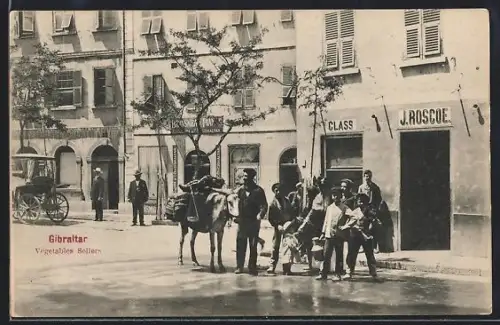 AK Gibraltar, Street Costumes, Hawkers