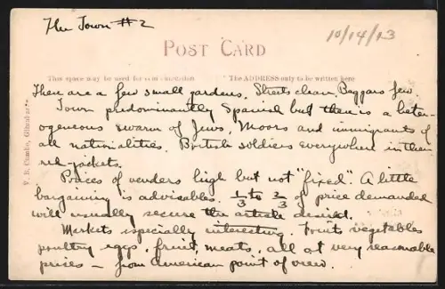 AK Gibraltar, Street Costumes, Hawkers