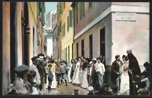AK Gibraltar, Gassenansicht Serruya's Ramp