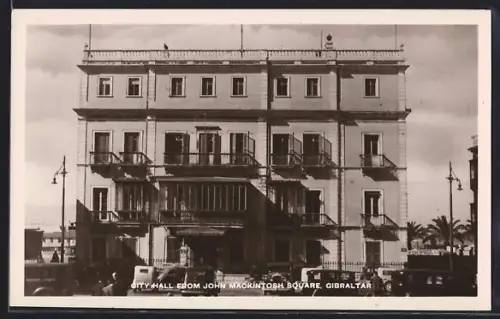 AK Gibraltar, City Hall from John Mackintosh Square