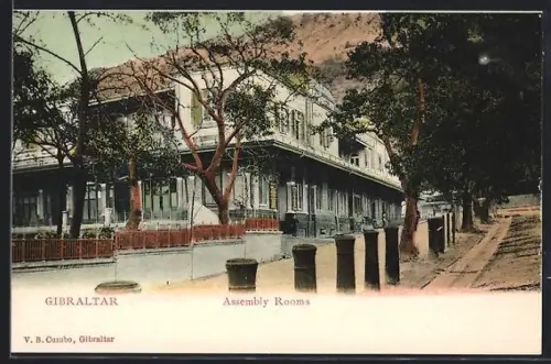 AK Gibraltar, Assembly Rooms, Strassenpartie