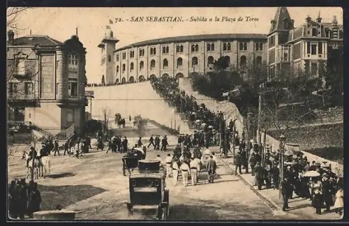 AK San Sebastian, Subida a la Plaza de Toros