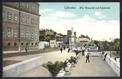 AK Gibraltar, War Memorial and Esplanade