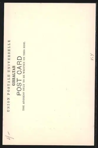 AK Gibraltar, Serruya`s Ramp, Einwohner auf einer Strasse