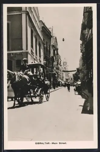 AK Gibraltar, View of the Main Street