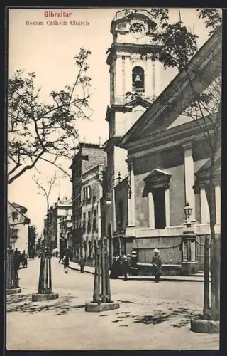 AK Gibraltar, View of the Roman Catholic Church