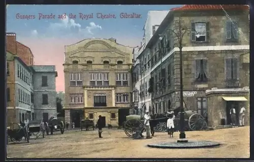 AK Gibraltar, Gunners Parade and the Royal Theatre