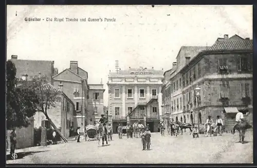 AK Gibraltar, The Royal Theatre and Gunner`s Parade