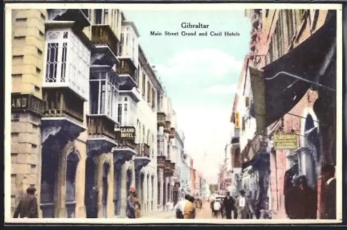 AK Gibraltar, Main Street and Cecil Hotels