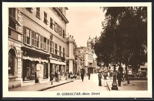 AK Gibraltar, Main Street, Strassenpartie