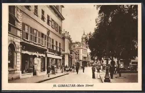 AK Gibraltar, Main Street, Strassenpartie