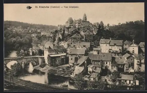AK Uzerche /Corrèze, Vue Générale