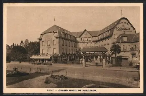 AK Brive, Grand Hôtel de Bordeaux, Propr. P. Auberty