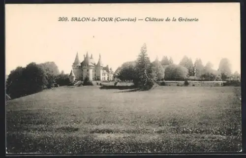 AK Salon-la-Tour /Corrèze, Château de la Grènerie