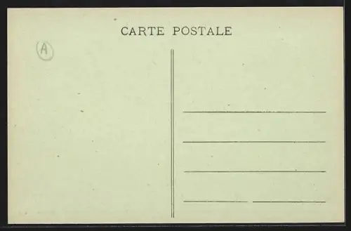 AK Uzerche, Vue prise du N.-E, La Boucle formée par la Vézère