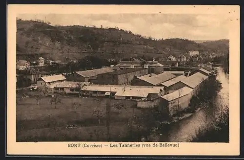 AK Bort /Corrèze, Les Tanneries, vue de Bellevue