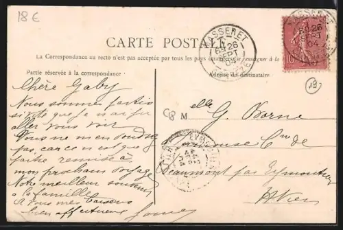 AK Masseret /Corrèze, Grande Rue