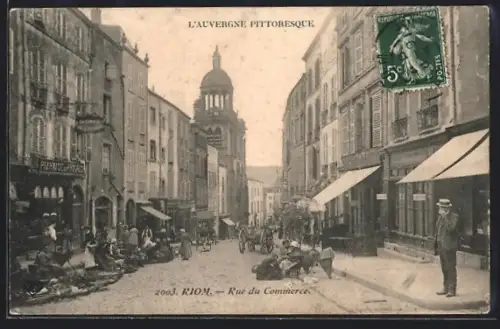AK Riom, Rue du Commerce