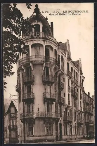 AK La Bourboule, Grand Hôtel de Paris