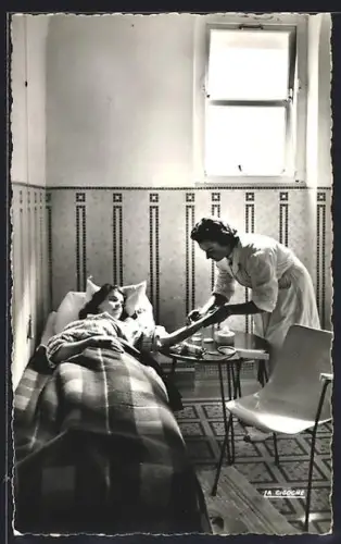 AK Royat /Puy-de-Dóme, Station du Coeur, Etablissement Thermal, La Piqûre de Gaz