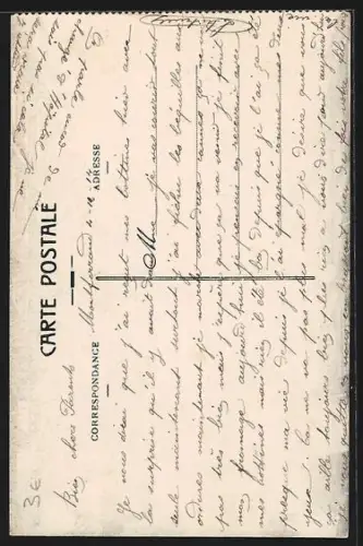 AK Clermont-Ferrand /Auvergne, Rue des Gras et la Cathédrale avec ses tours imposantes