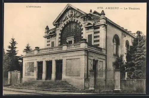 AK Ambert /Auvergne, Le Théâtre