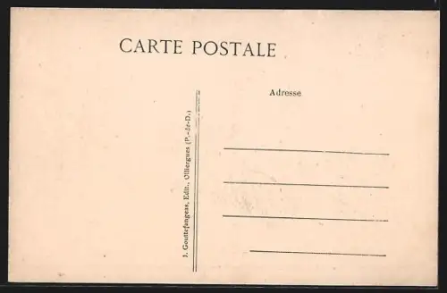 AK Royat, Une Allée du Parc Bargoin