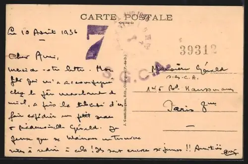 AK Chatelguyon /Auvergne, Splendid et Nouvel Hôtel