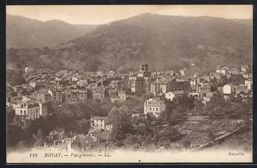 AK Royat, Vue générale