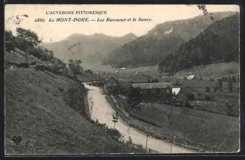 AK Le Mont-Dore /Auvergne, Les Buronnet et le Sancy