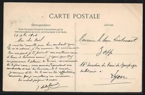 AK Clermont-Ferrand /Auvergne, Boulevard Gergovia avec piétons et voitures à cheval