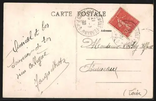 AK Clermont-Ferrand, Quartier Desaix, 353e Régiment d`Artillerie