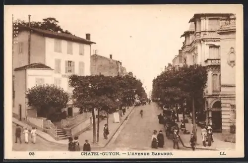 AK Châtel-Guyon, L`Avenue Baraduc