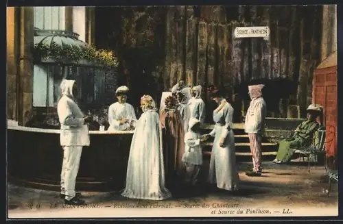 AK Le Mont-Dore, Établissement thermal, Source des Chanteurs et Source du Panthéon