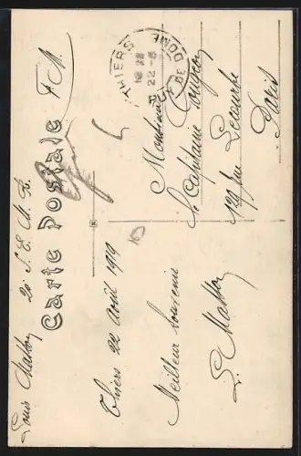 AK Thiers /P.-de-D., Le Tournant de la Vallée, Les Usines, La Margeride