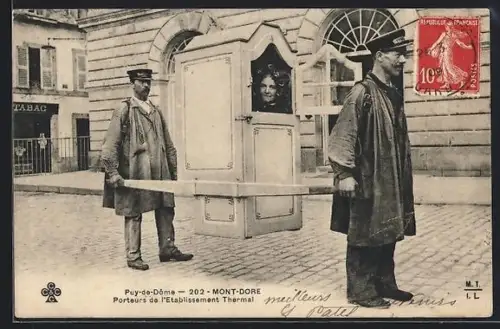 AK Mont-Dore, Porteurs de l`Établissement Thermal