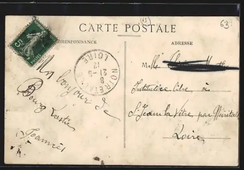 AK Bourg-Lastic, Camp de Bourg-Lastic, Vue Générale