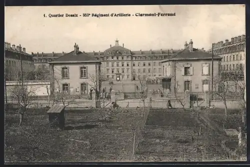 AK Clermont-Ferrand, Quartier Desaix, 353e Régiment d`Artillerie