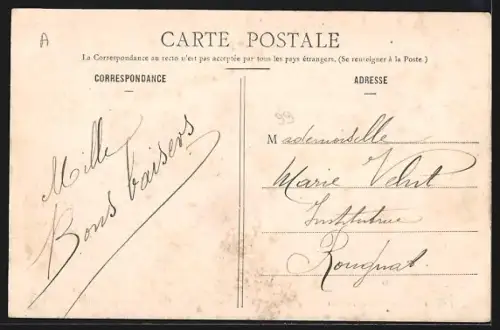 AK Clermont-Ferrand, Le Théâtre et le Puy de Dôme