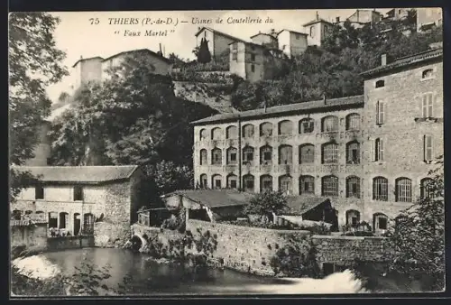AK Thiers /P.-de-D., Usine de Coutellerie du Faux Martel