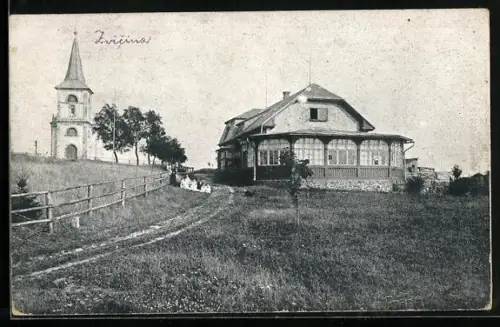 AK Zvicina na Kralovedvorsku, Ortspartie