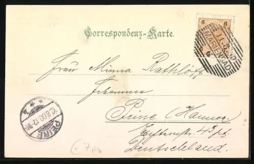 AK Marienbad, Kathol. Kirche