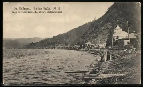 AK Listvianitchnoé /Lac Baikal, Panorama