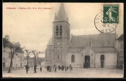 AK Châtenay, Église, XIe, XIIe, XIIIe siècles