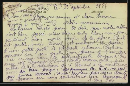 AK Sèvres, L`Ecole Normale et l`allée bordée d`arbres