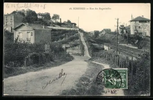AK Suresnes, Rue des Ragondelles