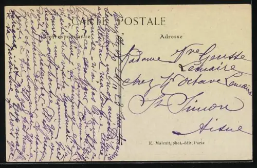 AK Neuilly s. Seine, La Maison de retraite de Sainte-Anne