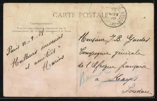 AK Chatou, Pont avec vue sur la rivière et les bâtiments adjacents